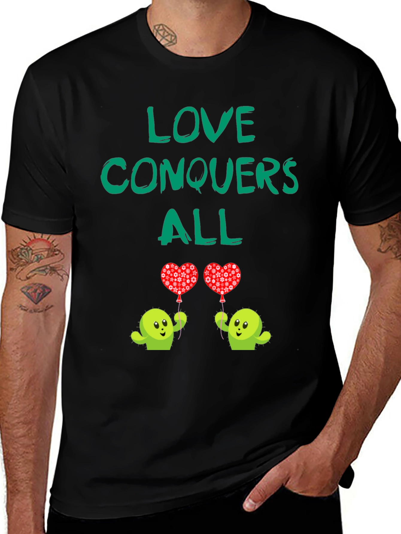 Love Conquers All Graphic T-Shirt
