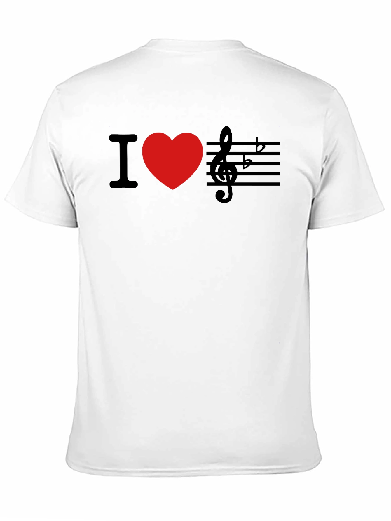 Music Lover T-Shirt - Black Cotton Tee