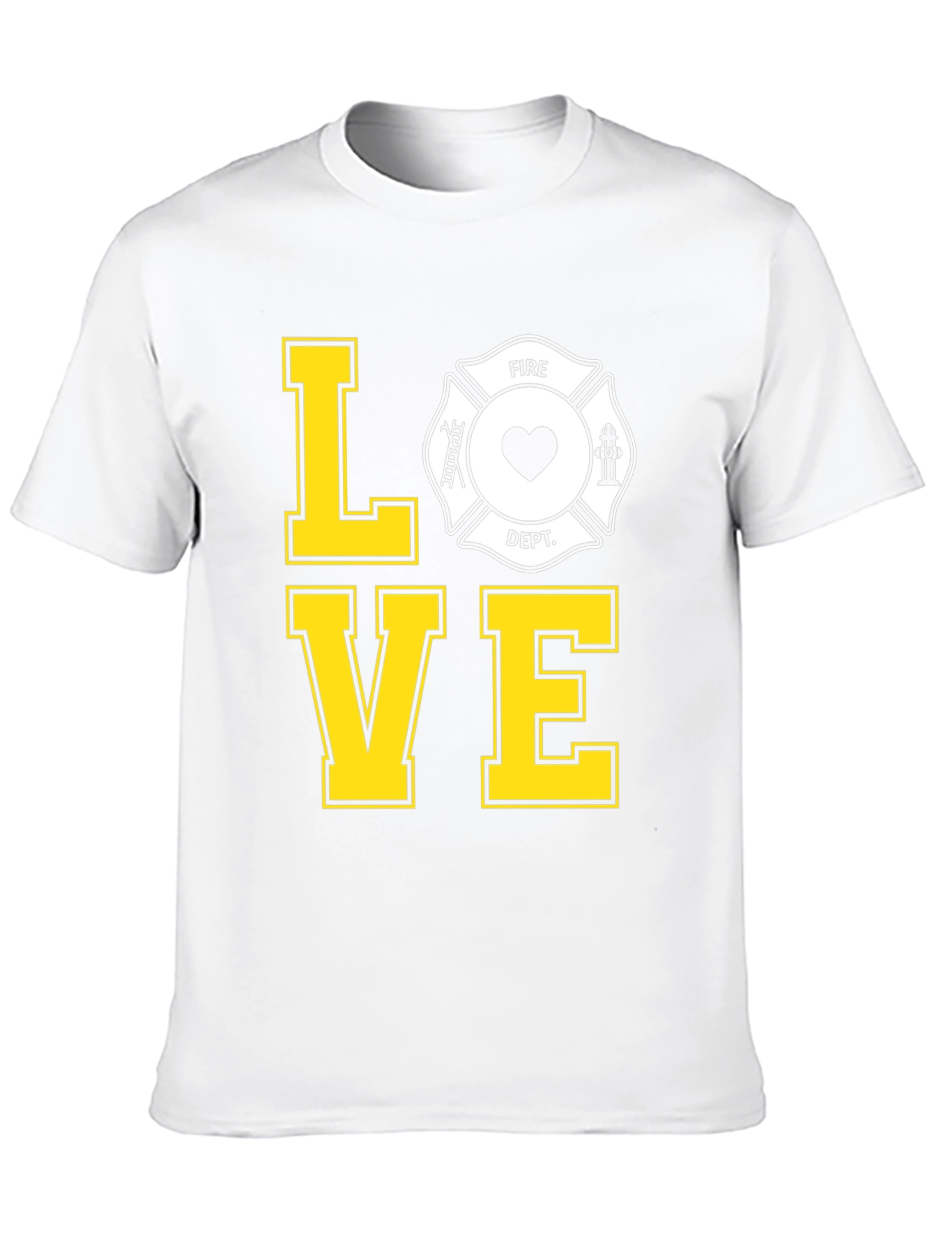 Firefighter Love Tee - Show Your Support!