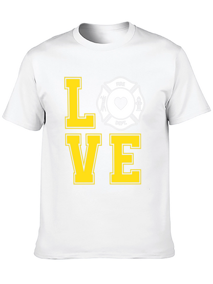 Firefighter Love Tee - Show Your Support!
