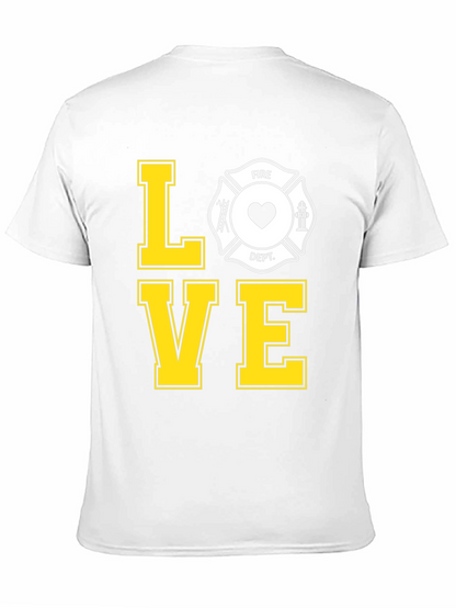 Firefighter Love Tee - Show Your Support!