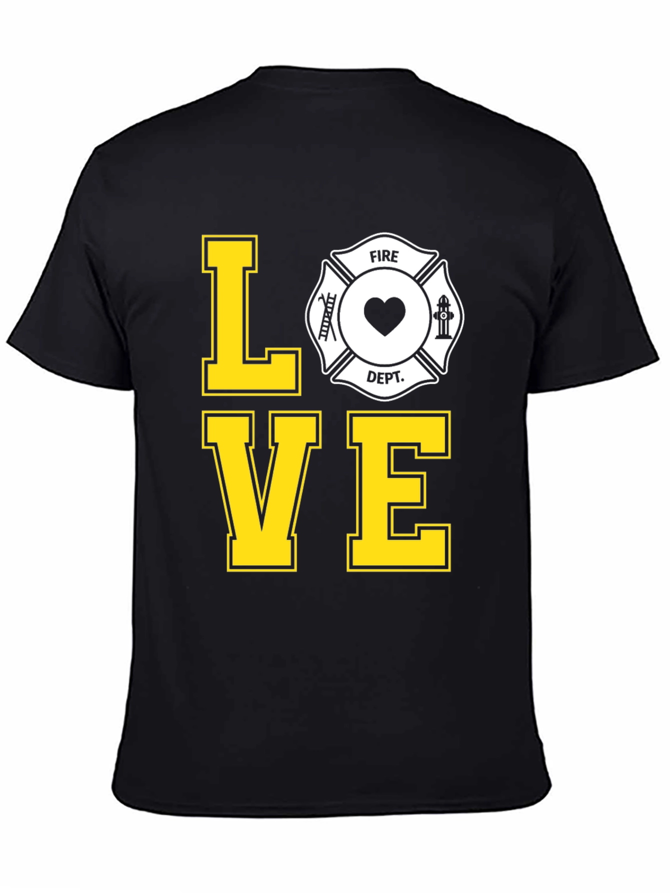 Firefighter Love Tee - Show Your Support!