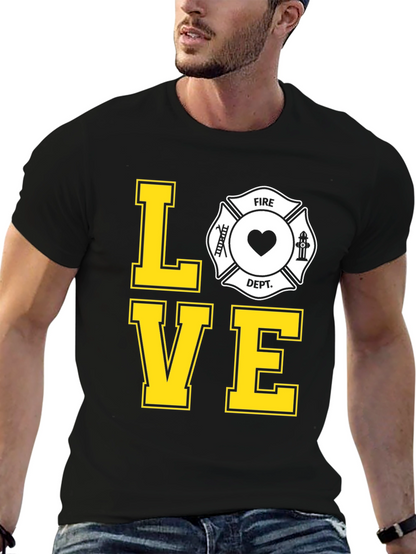 Firefighter Love Tee - Show Your Support!