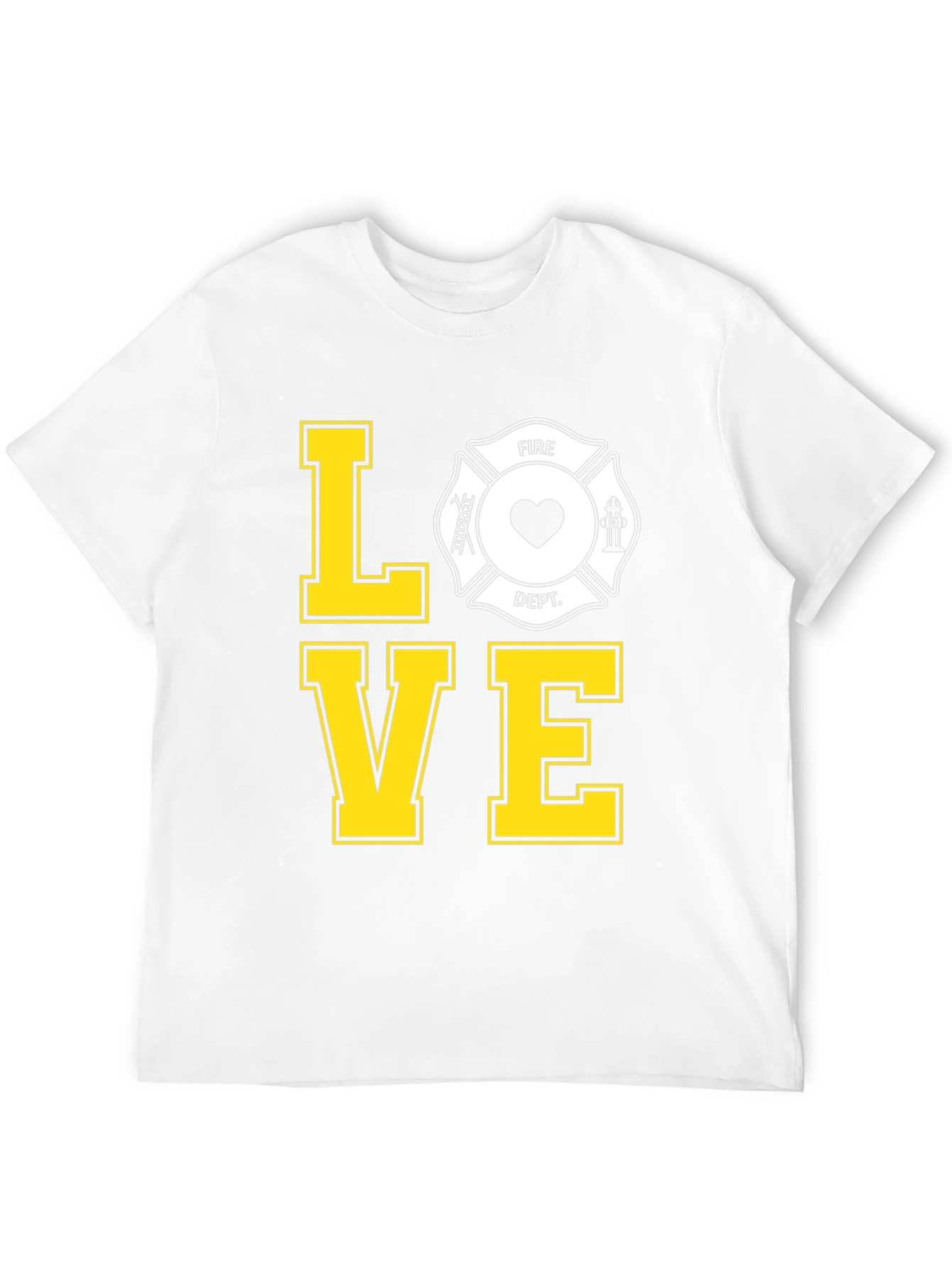 Firefighter Love Tee - Show Your Support!