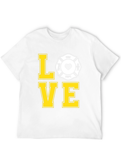 Firefighter Love Tee - Show Your Support!