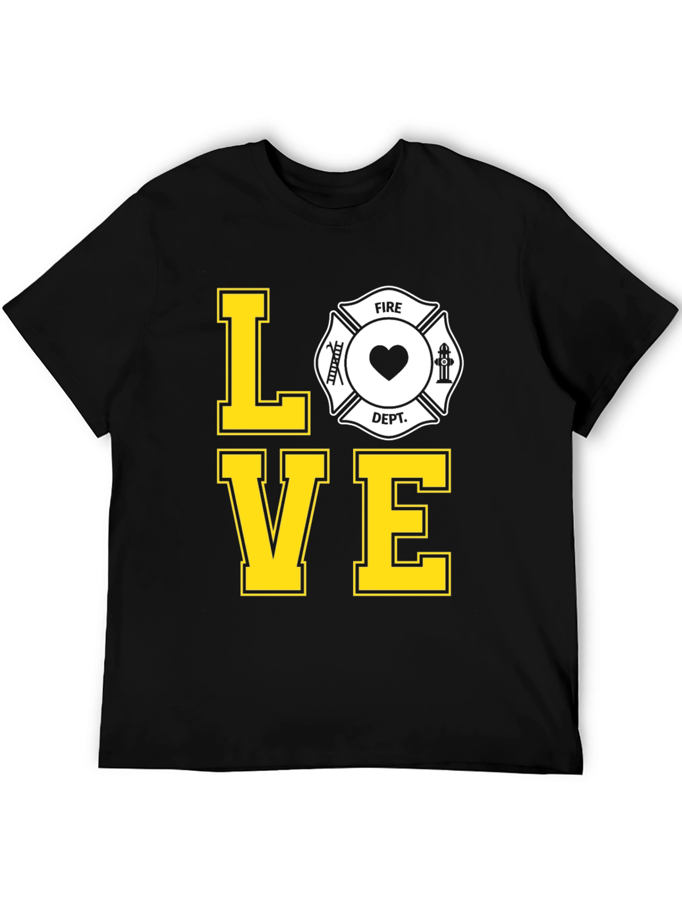 Firefighter Love Tee - Show Your Support!