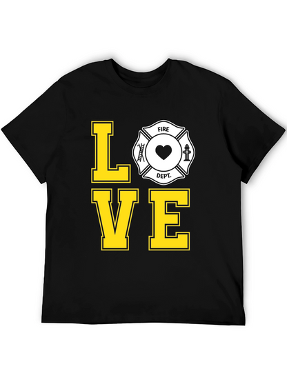 Firefighter Love Tee - Show Your Support!