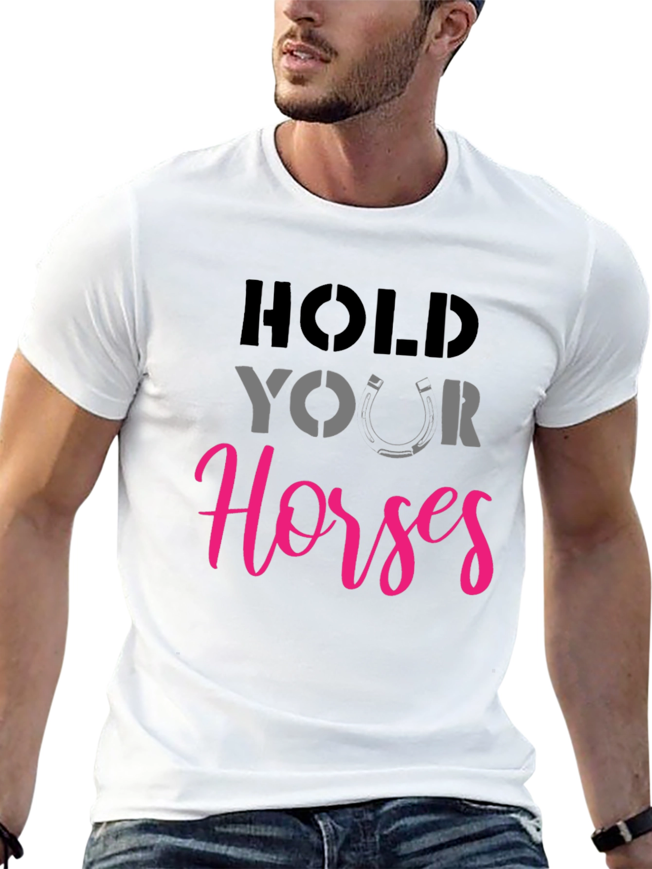 Hold Your Horses Graphic Tee