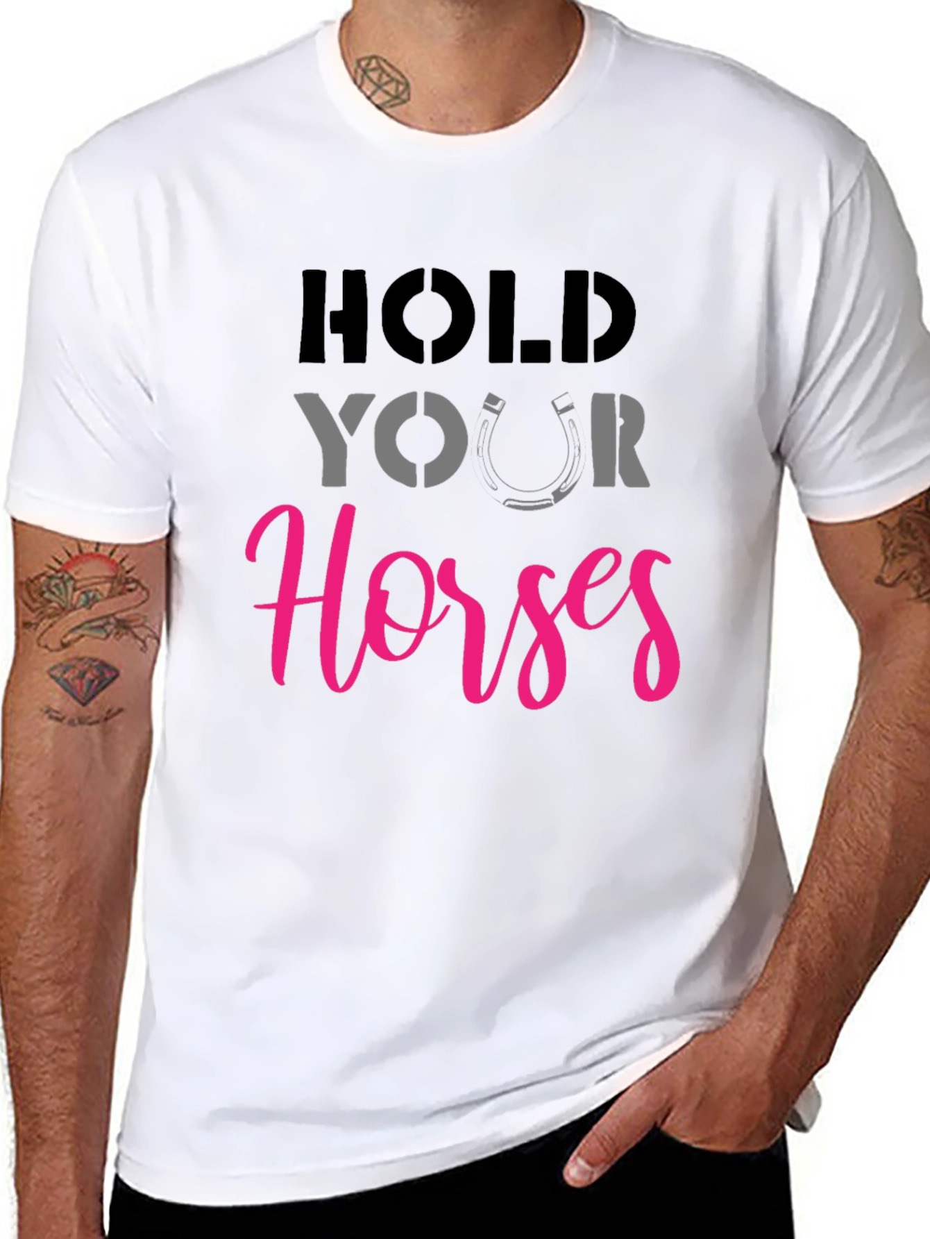 Hold Your Horses Graphic Tee