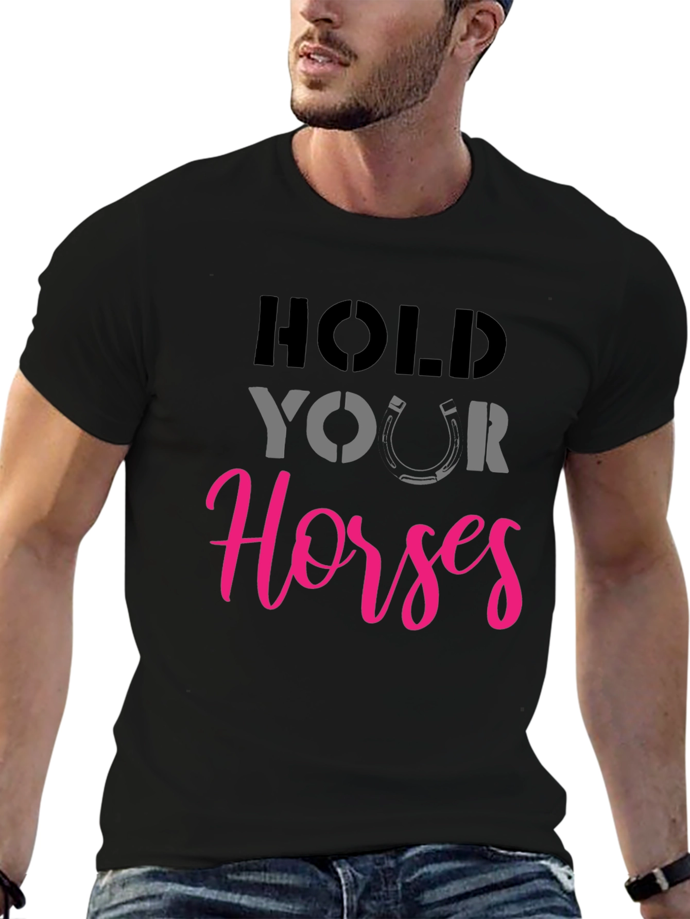 Hold Your Horses Graphic Tee