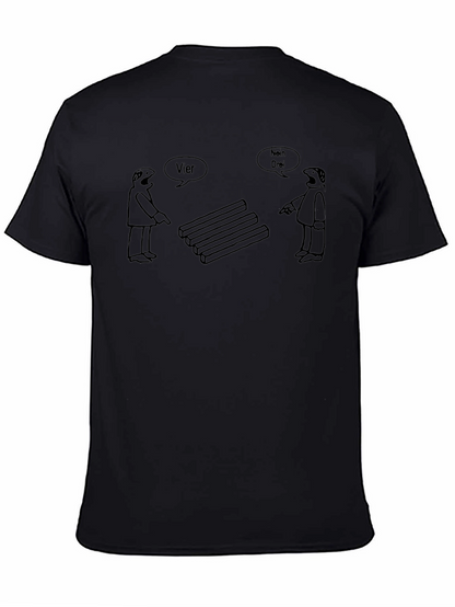 Optical Illusion T-Shirt: Four or Three?