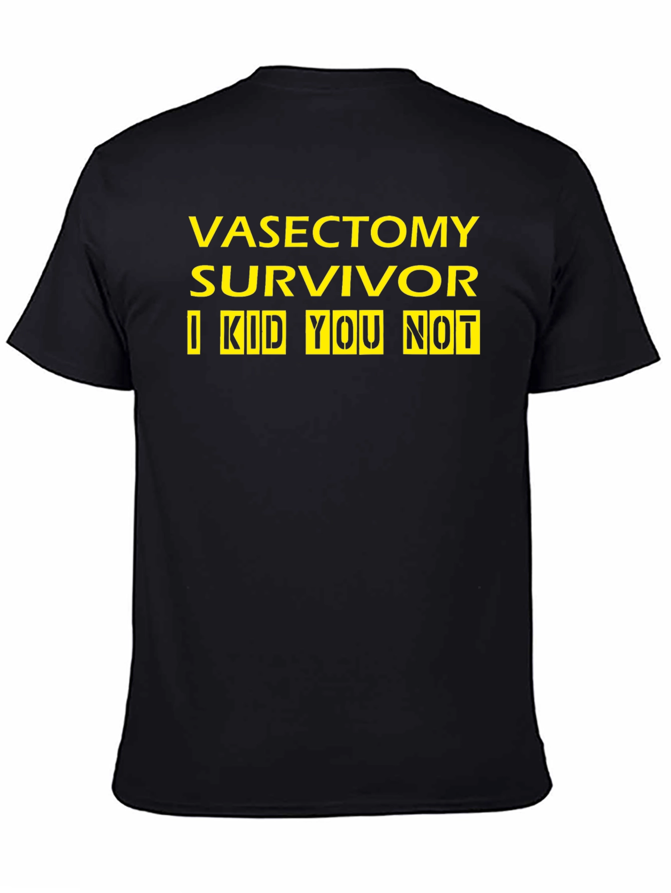 Vasectomy Survivor T-Shirt - Funny Novelty Tee