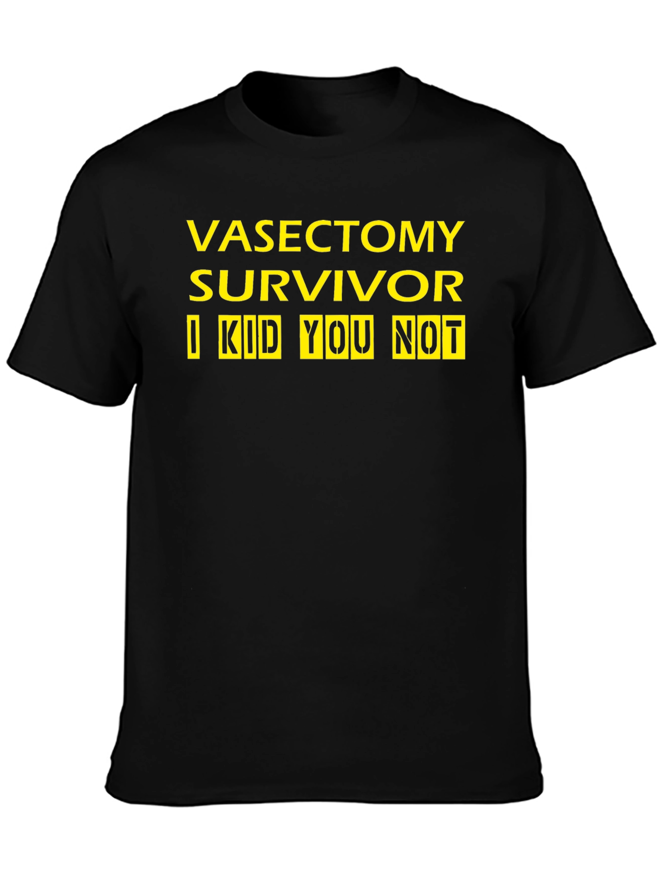 Vasectomy Survivor T-Shirt - Funny Novelty Tee