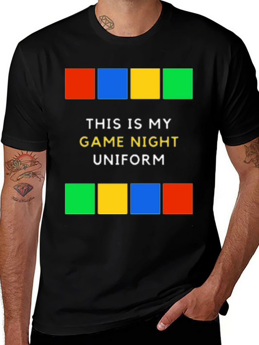 Game Night Uniform T-Shirt - Fun & Comfortable