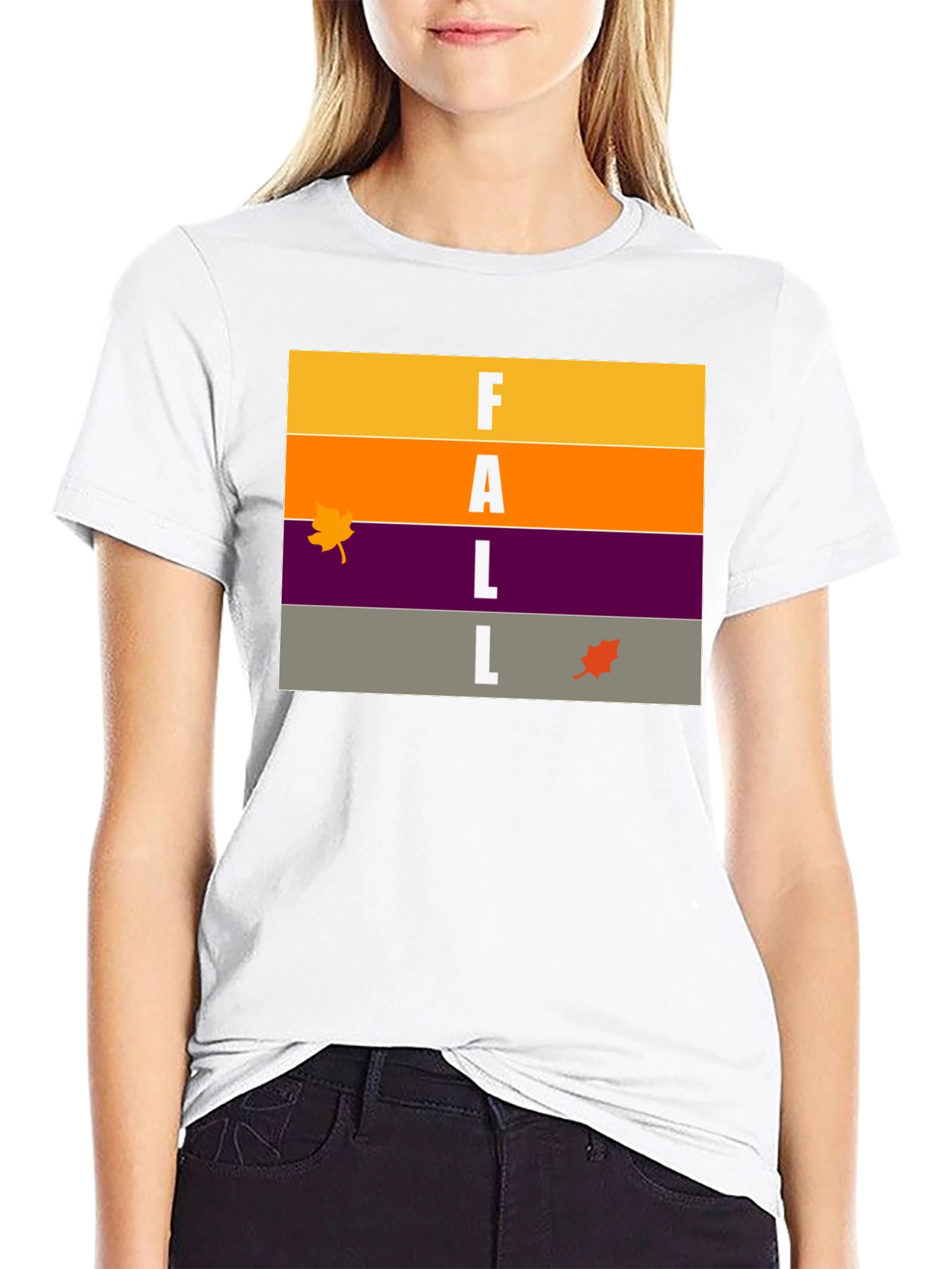 Stylish Fall T-Shirt - Seasonal Graphic Tee