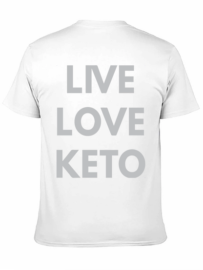 Live Love Keto T-Shirt - Black