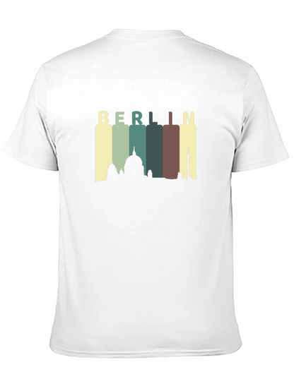Berlin Skyline Graphic Tee - Retro Cityscape T-Shirt
