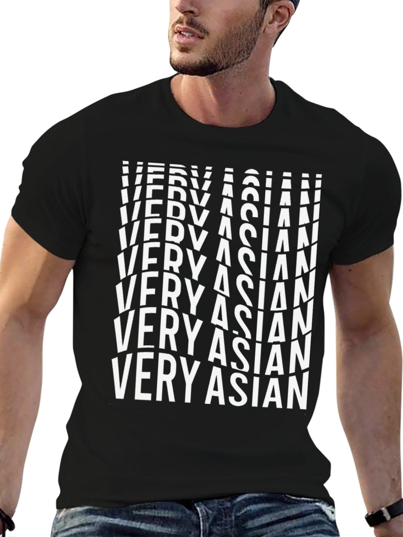 Very Asian Graphic T-Shirt - Bold Statement Tee