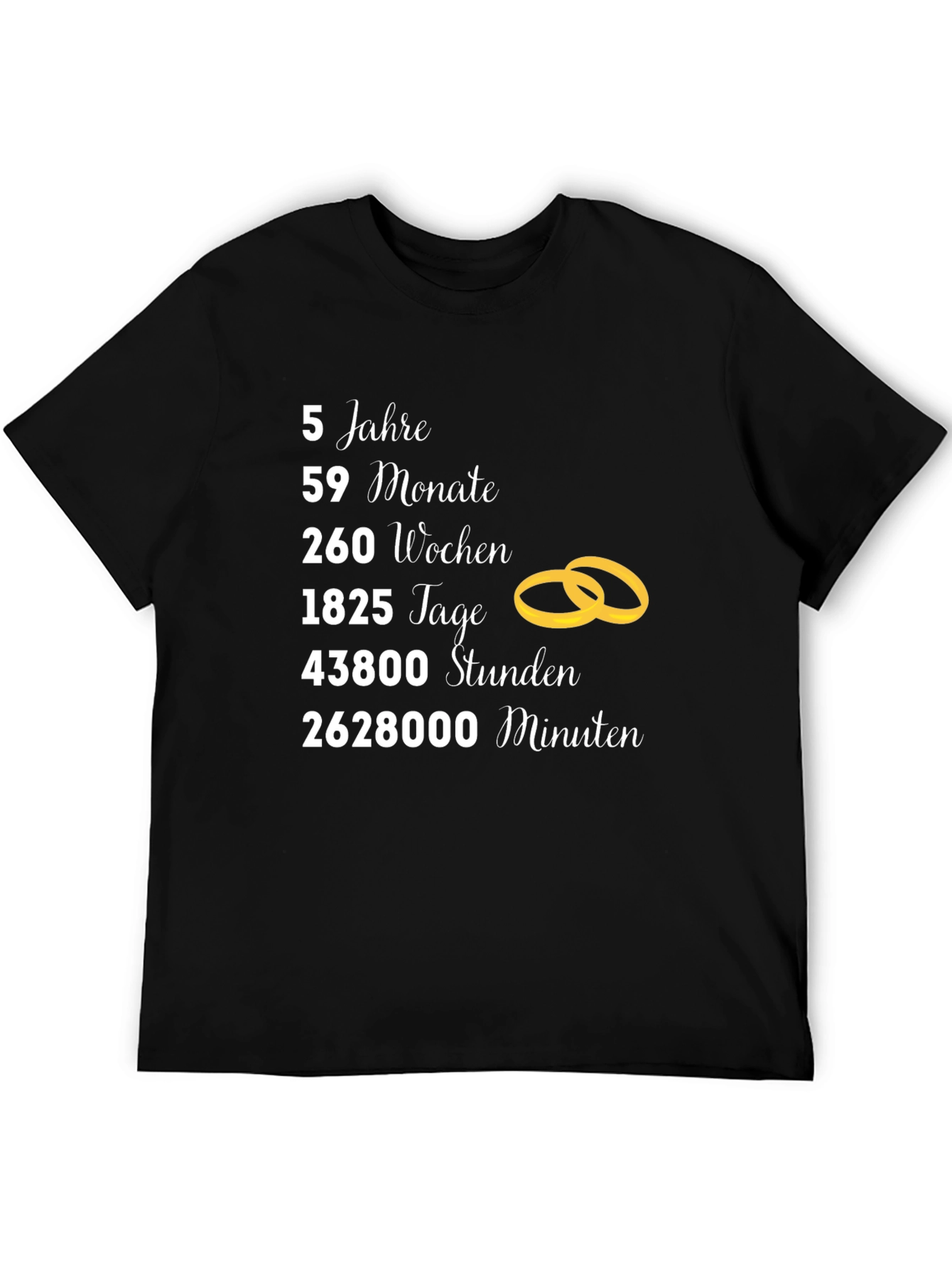 5 Years Anniversary T-Shirt