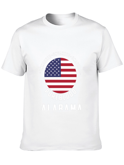 Unmasked Unvaxxed Unafraid Pureblood Alabama T-Shirt