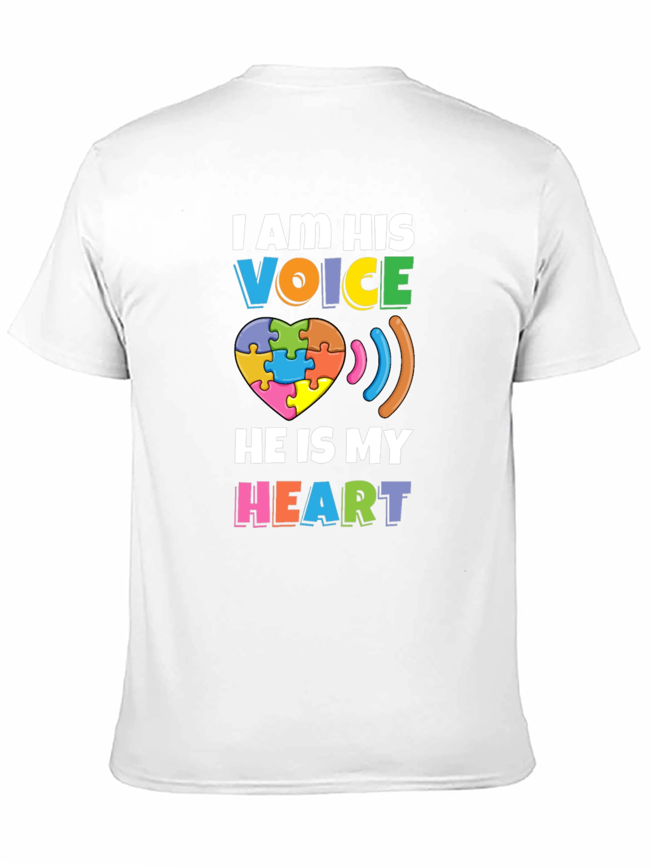 Autism Awareness T-Shirt - I am His Voice