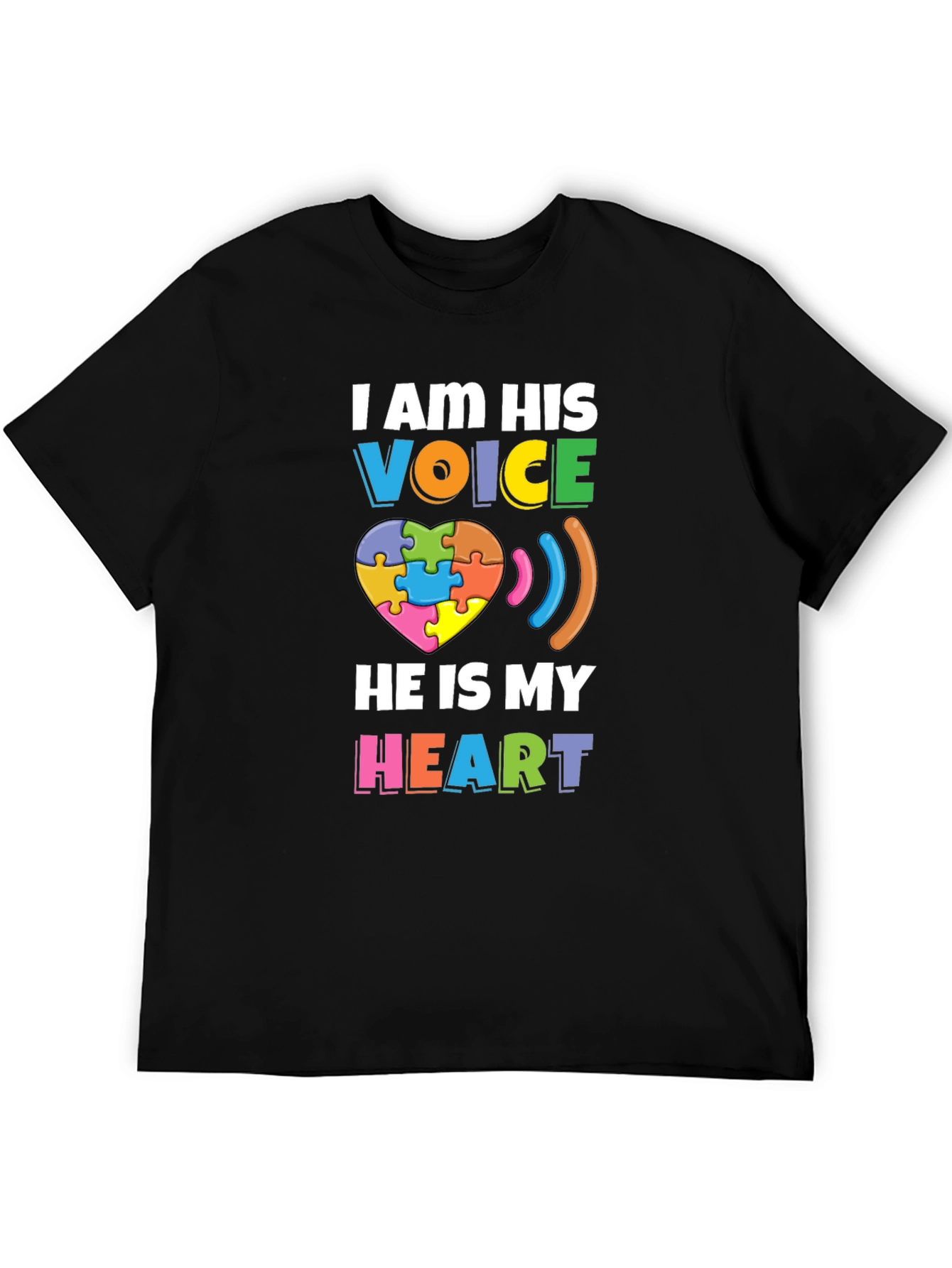 Autism Awareness T-Shirt - I am His Voice
