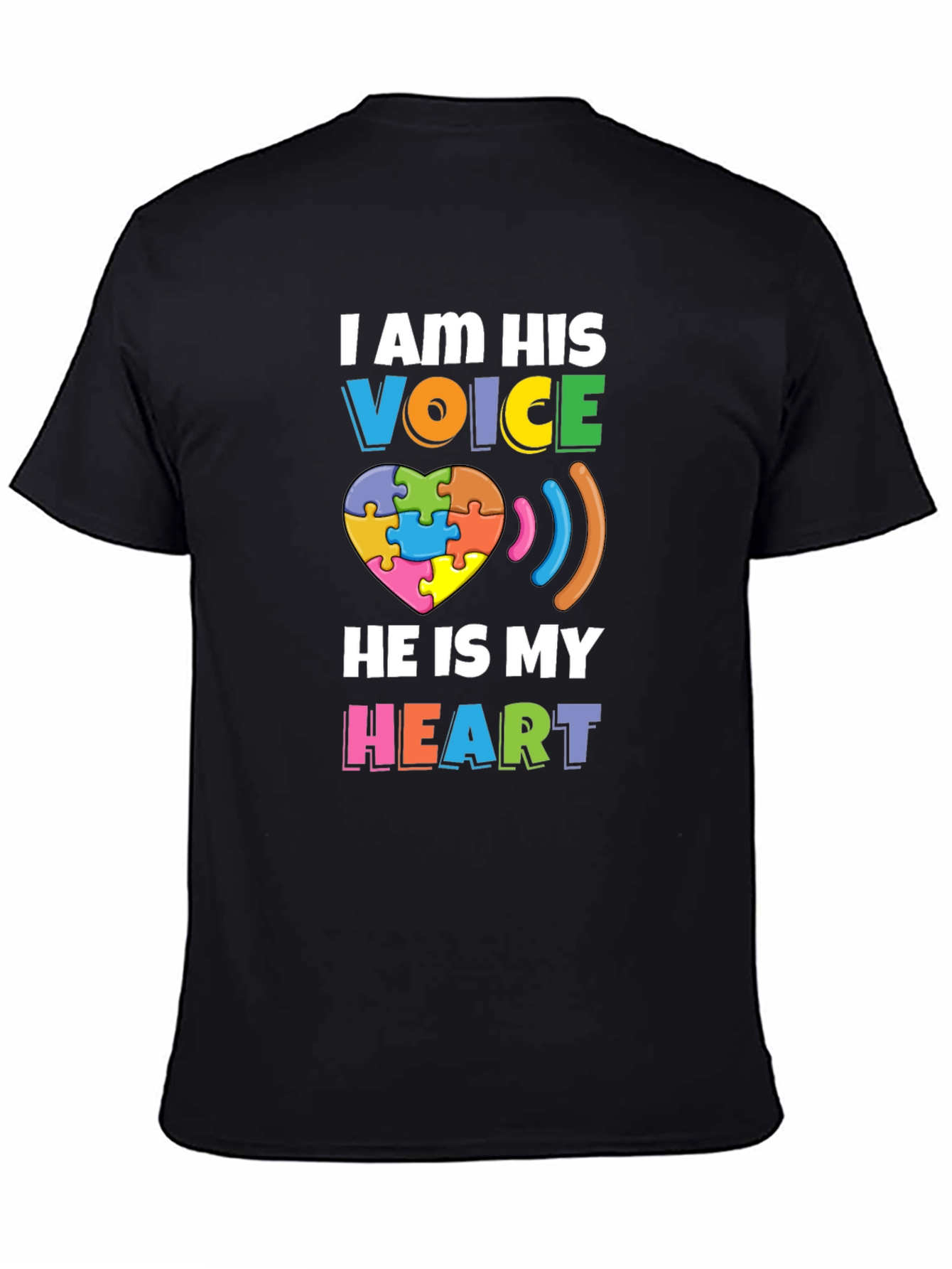 Autism Awareness T-Shirt - I am His Voice