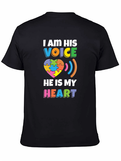 Autism Awareness T-Shirt - I am His Voice