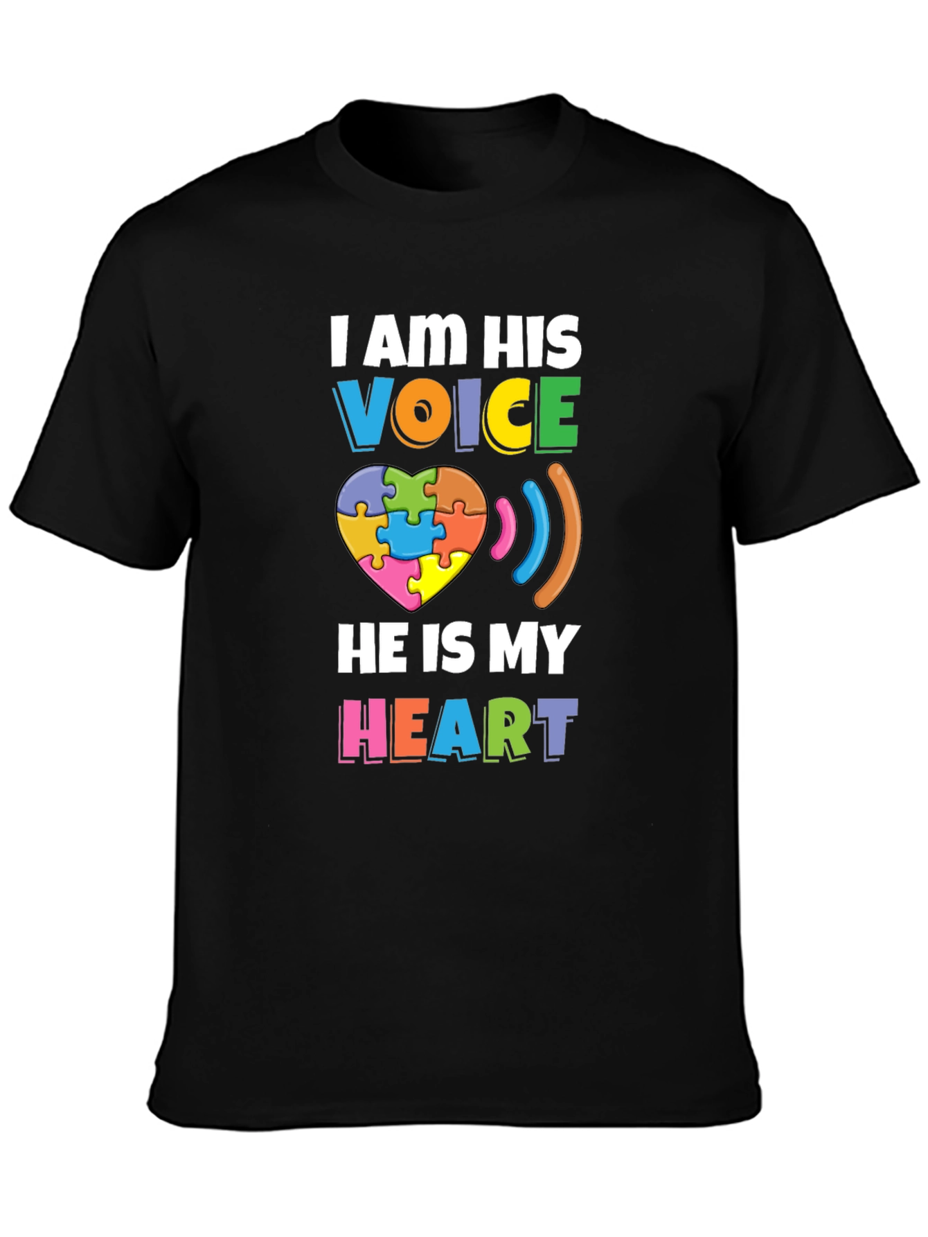 Autism Awareness T-Shirt - I am His Voice