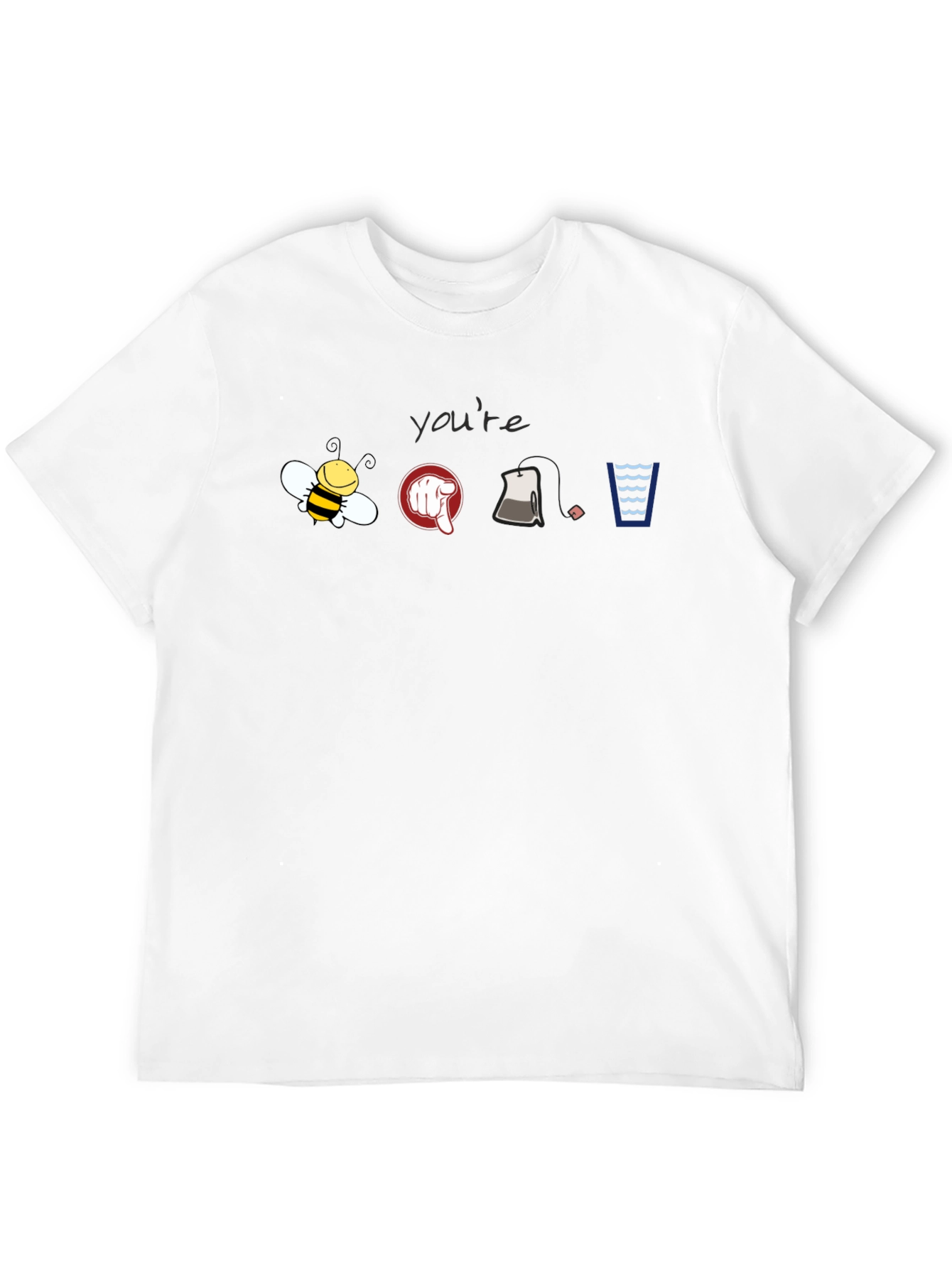 Youre Bee Point Tea Waves T-Shirt