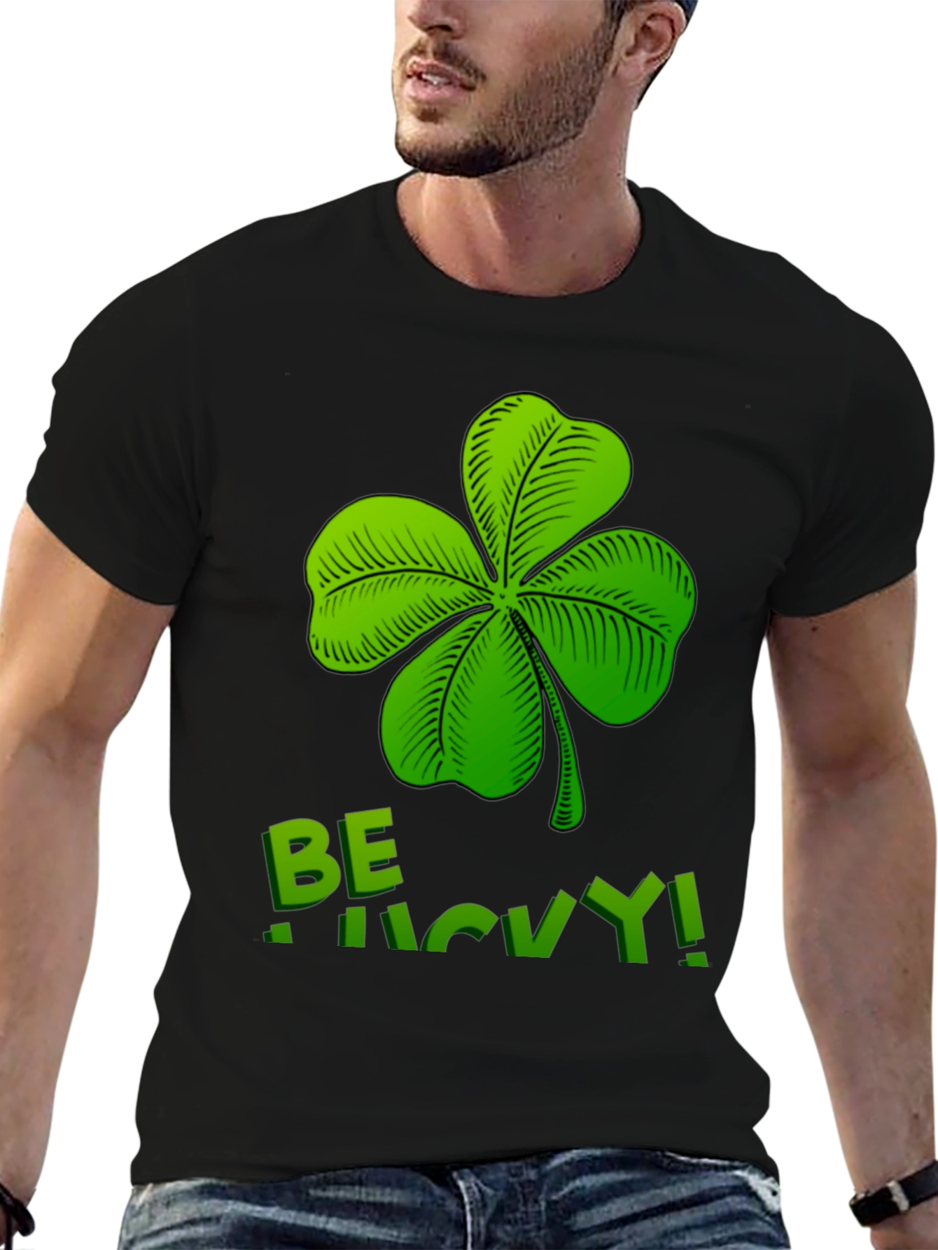 Lucky Clover Graphic Tee - St. Patricks Day Shirt
