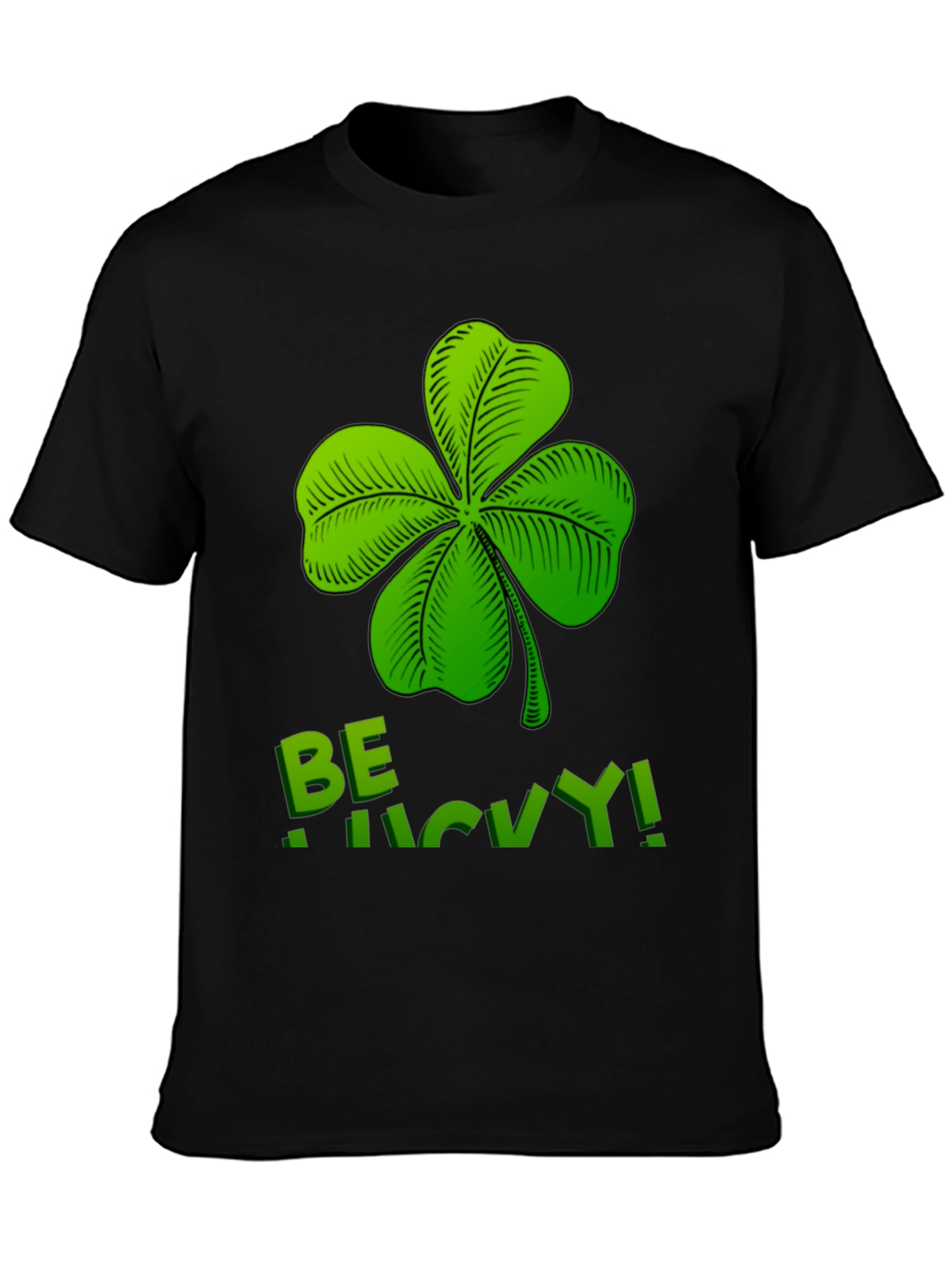 Lucky Clover Graphic Tee - St. Patricks Day Shirt