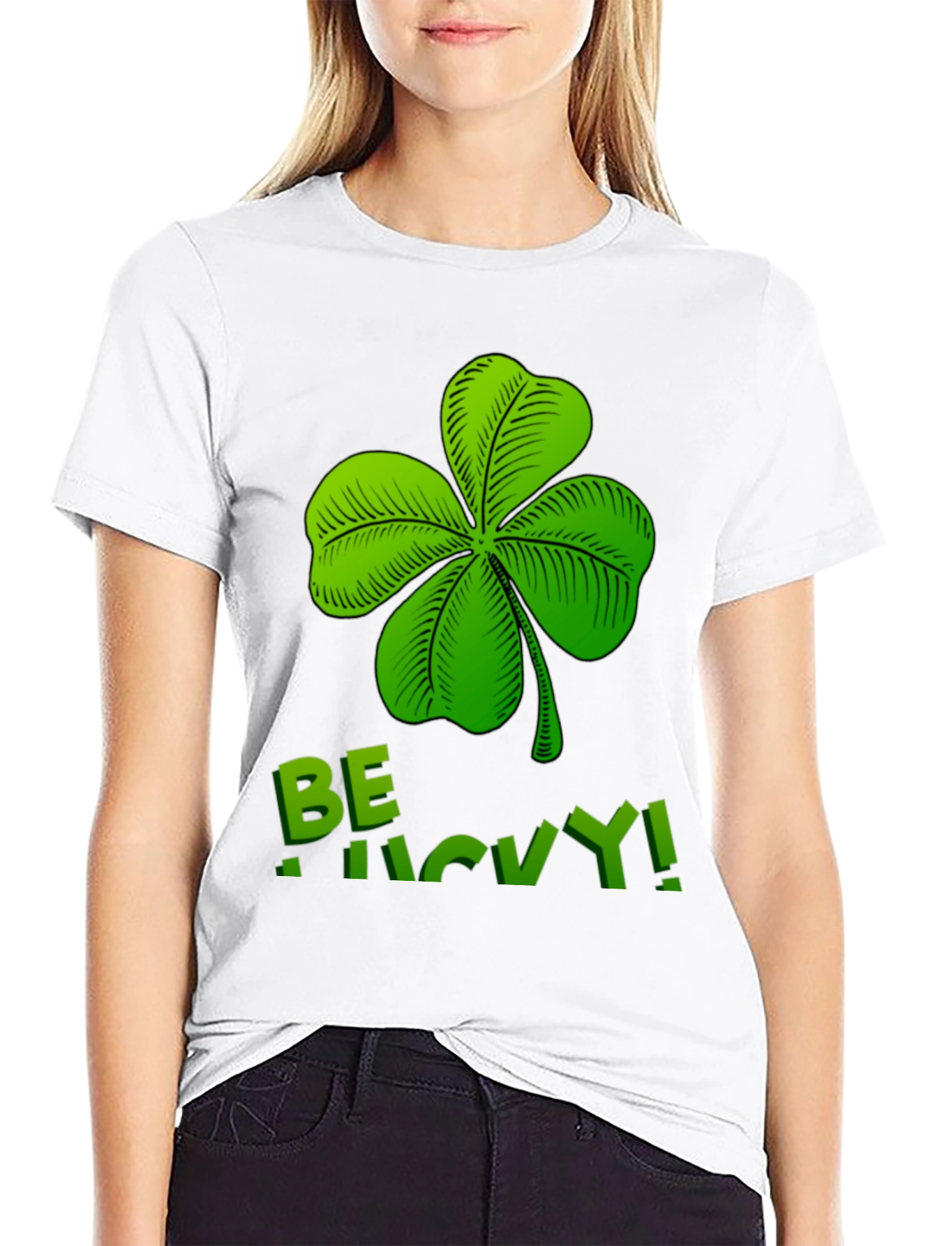 Lucky Clover Graphic Tee - St. Patricks Day Shirt