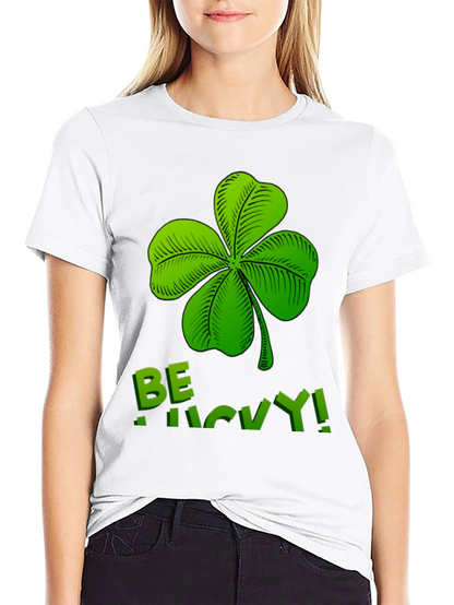 Lucky Clover Graphic Tee - St. Patricks Day Shirt