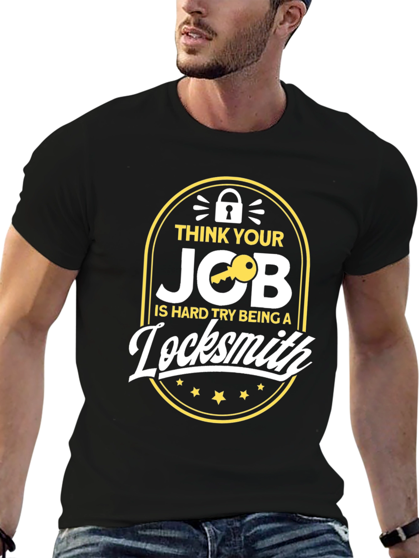Funny Locksmith T-Shirt - Hard Job Humor