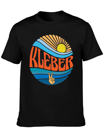 KLEBER Retro Graphic T-Shirt - Peace Sign