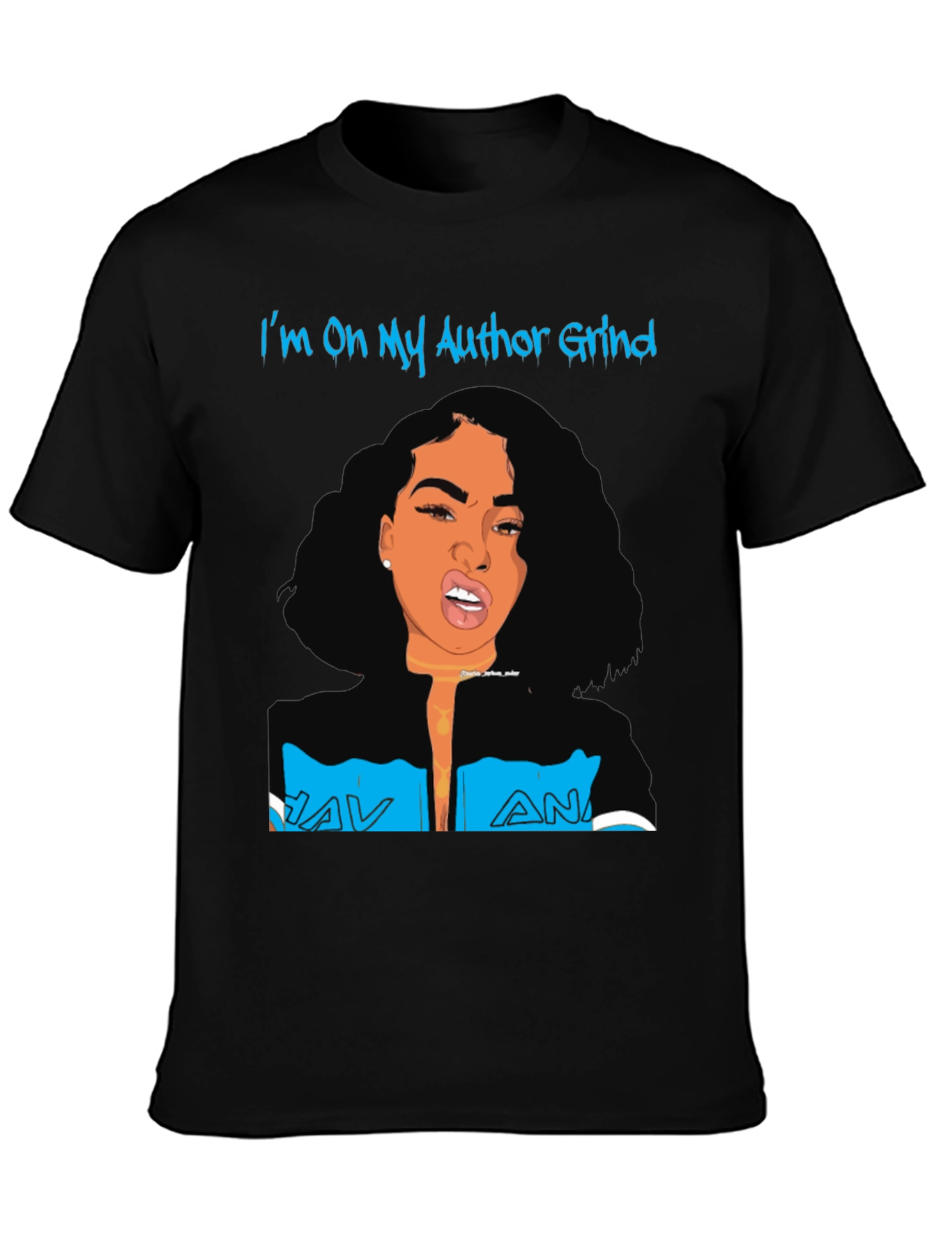 Author Grind Graphic Tee - Unisex Black T-Shirt