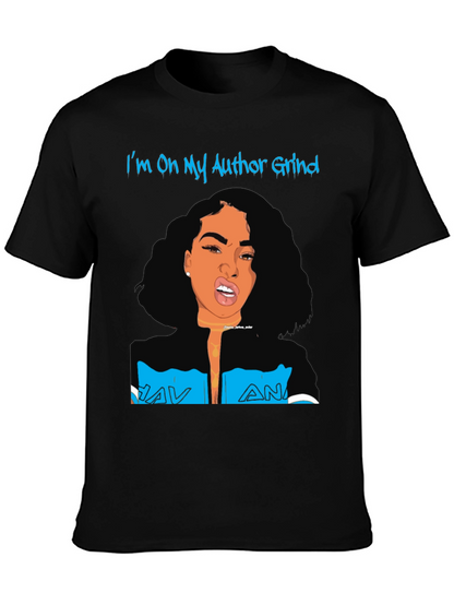 Author Grind Graphic Tee - Unisex Black T-Shirt