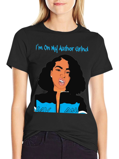 Author Grind Graphic Tee - Unisex Black T-Shirt