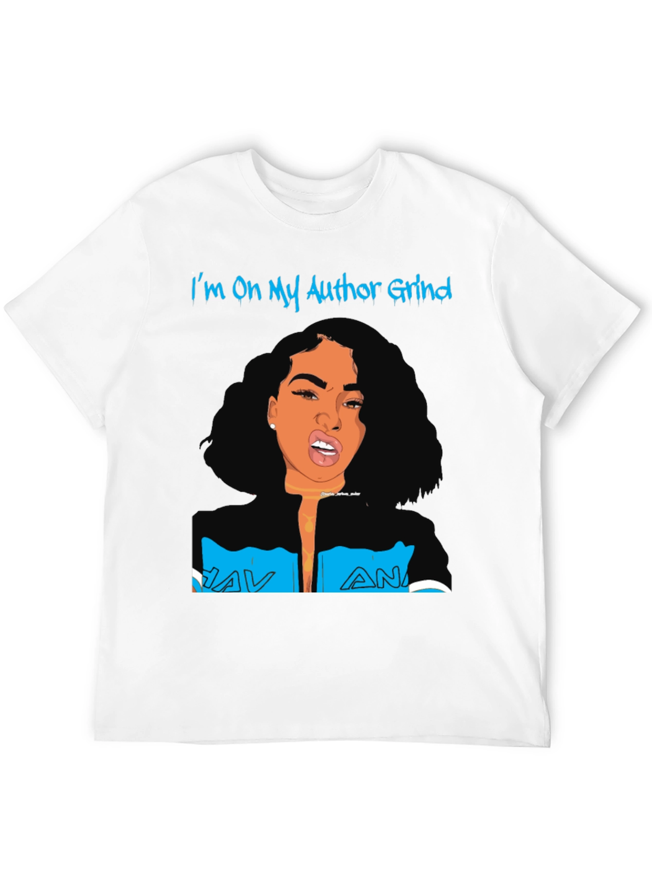 Author Grind Graphic Tee - Unisex Black T-Shirt