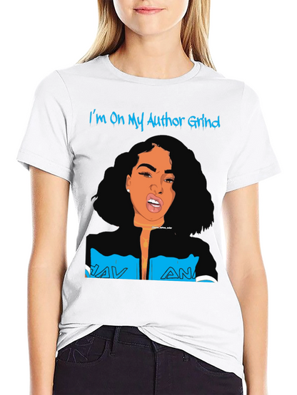 Author Grind Graphic Tee - Unisex Black T-Shirt