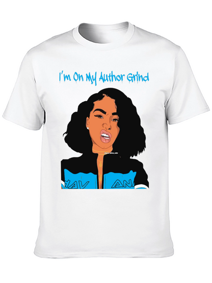 Author Grind Graphic Tee - Unisex Black T-Shirt