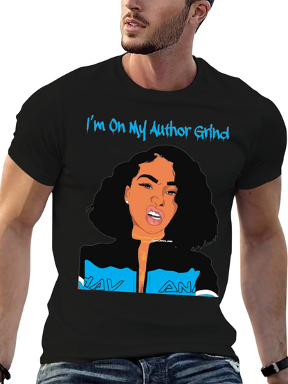 Author Grind Graphic Tee - Unisex Black T-Shirt