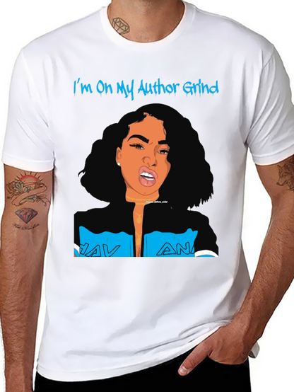 Author Grind Graphic Tee - Unisex Black T-Shirt