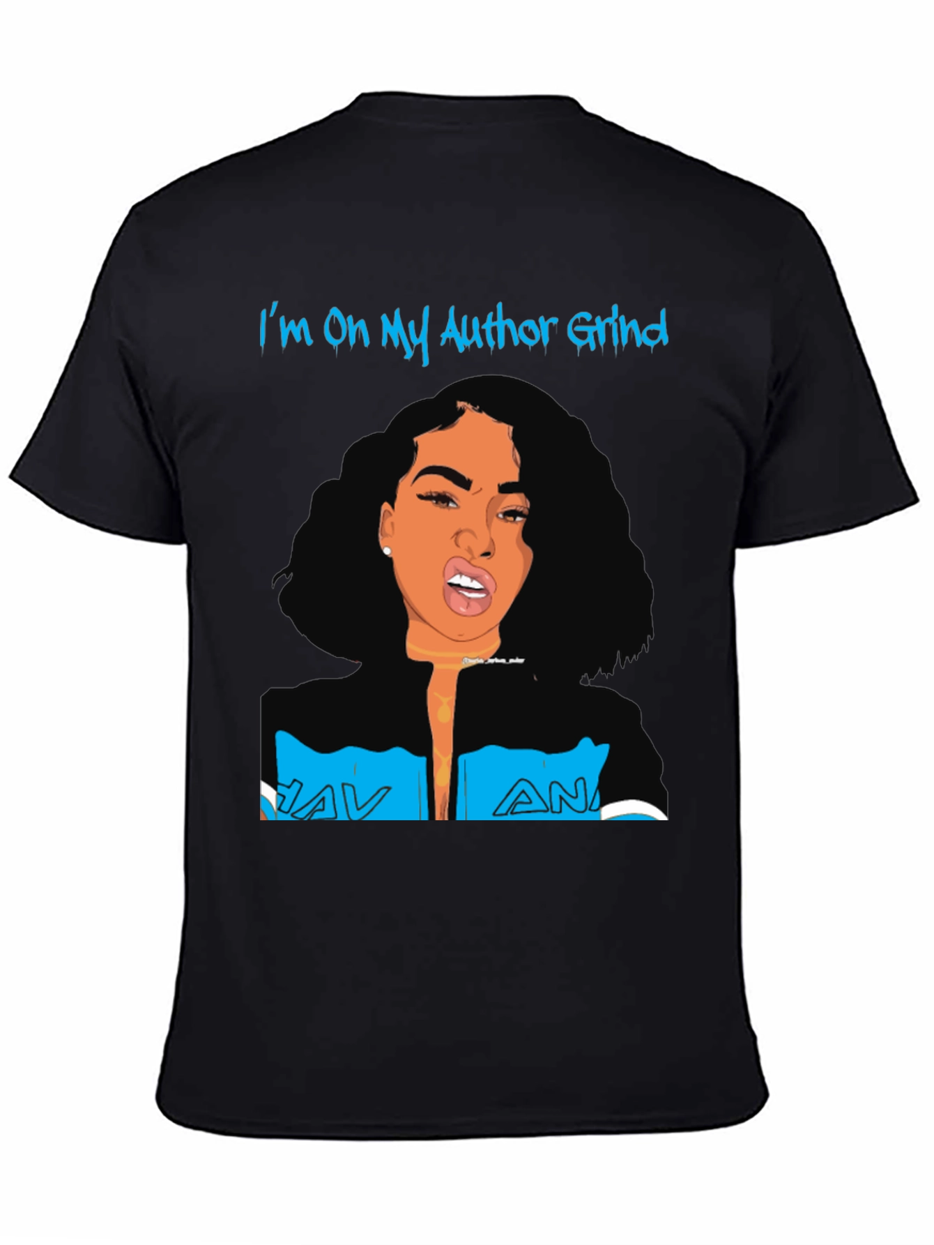Author Grind Graphic Tee - Unisex Black T-Shirt