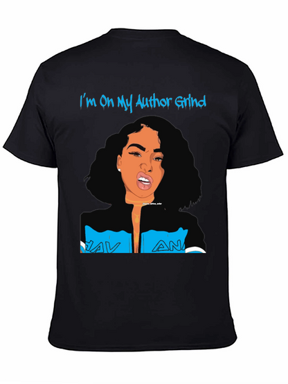 Author Grind Graphic Tee - Unisex Black T-Shirt