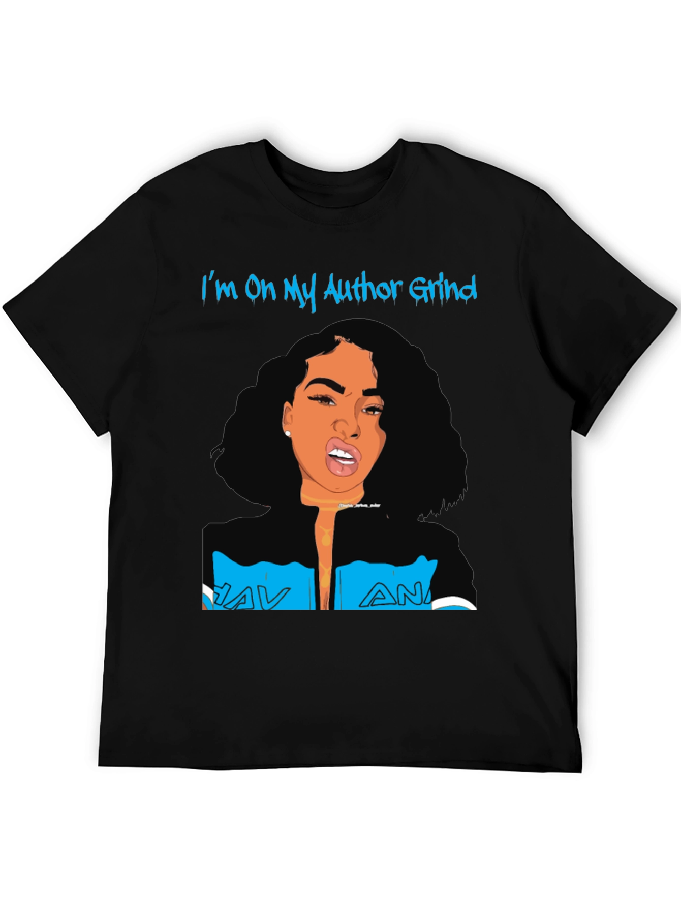 Author Grind Graphic Tee - Unisex Black T-Shirt