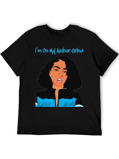 Author Grind Graphic Tee - Unisex Black T-Shirt