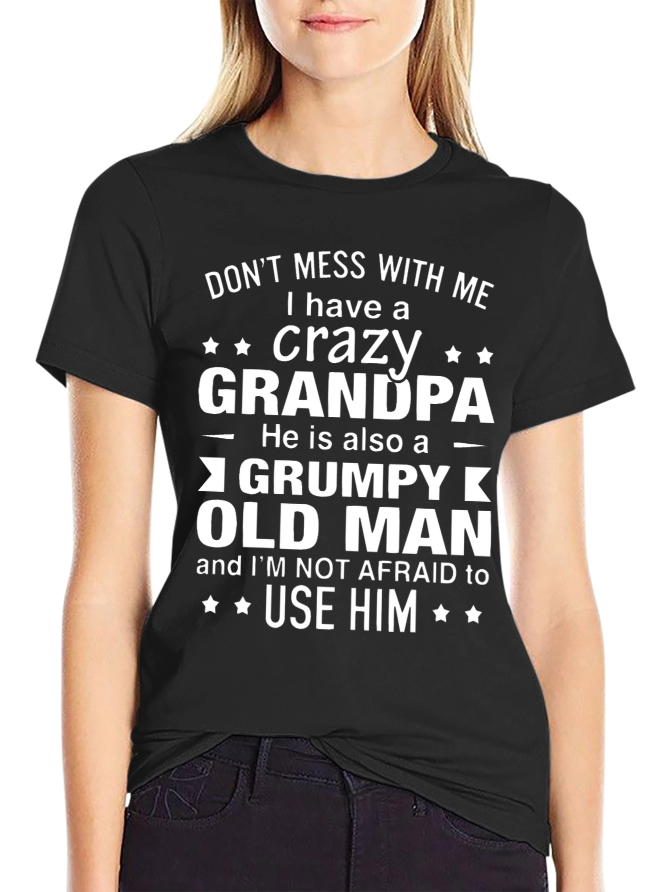 Crazy Grandpa Grumpy Old Man T-Shirt