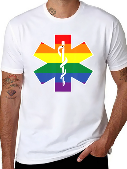 Pride Star of Life Black T-Shirt